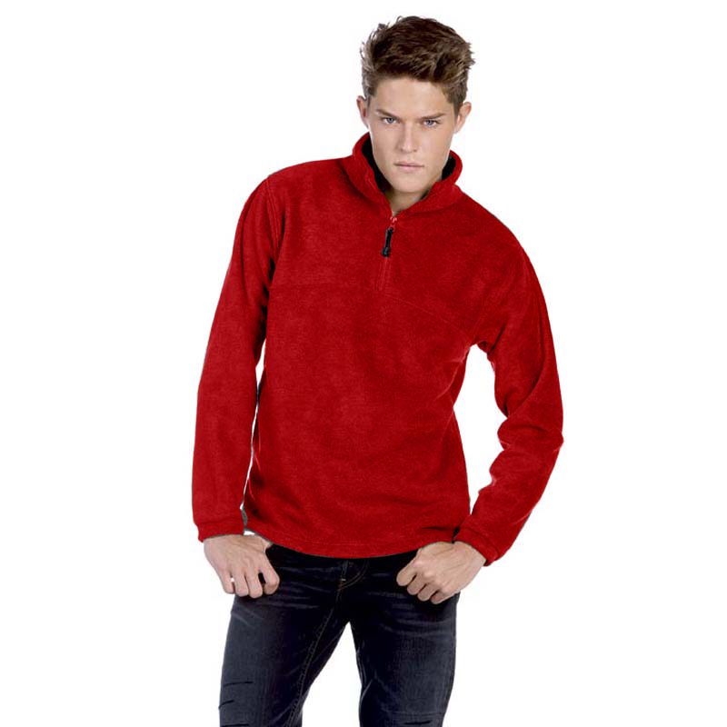 Куртка мужская флисовая Highlander+, красная/red