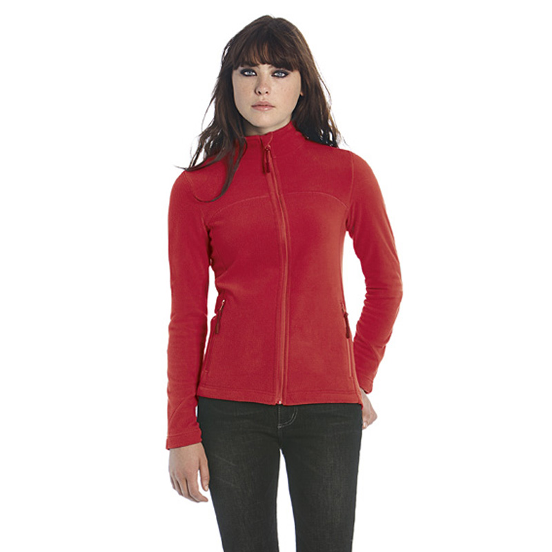 Куртка флисовая женская Coolstar/women, темно-красная/deep red