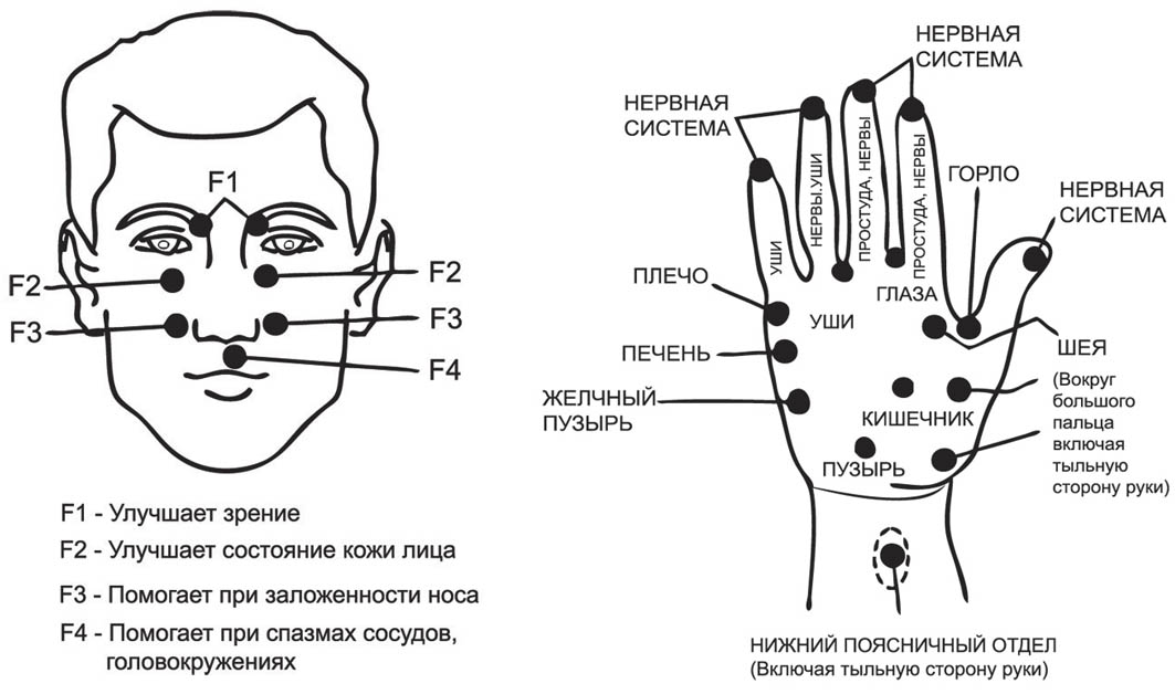 Ручка-массажер в пластиковом футляре, серебристый