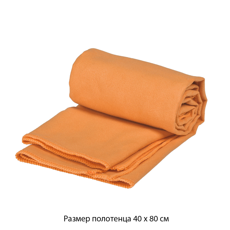 Полотенце для фитнеса "Тонус", цвет оранжевый