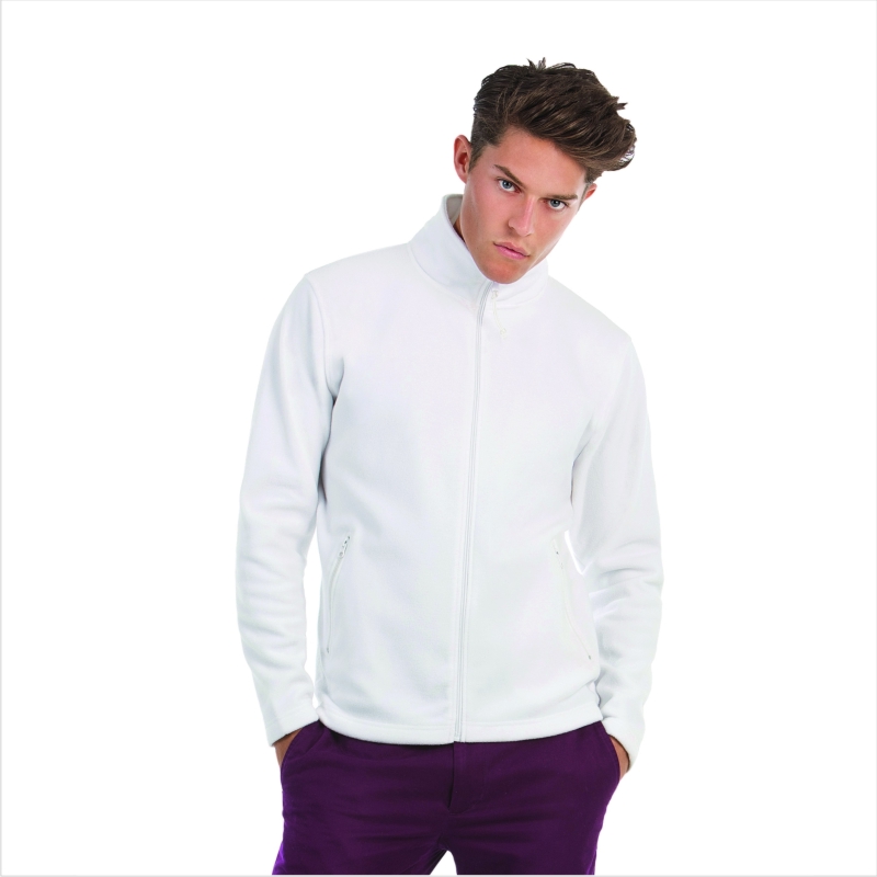 Куртка флисовая ID.501, белая/white, размер XXXL