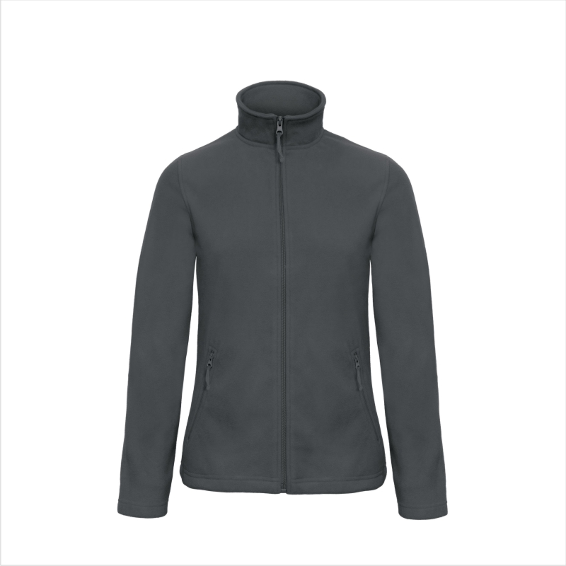 Куртка флисовая женская ID.501/women, темно-серая/dark grey, размер XXXL