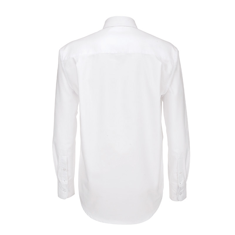 Рубашка мужская с длинным рукавом Oxford LSL/men, белая/white, размер XL