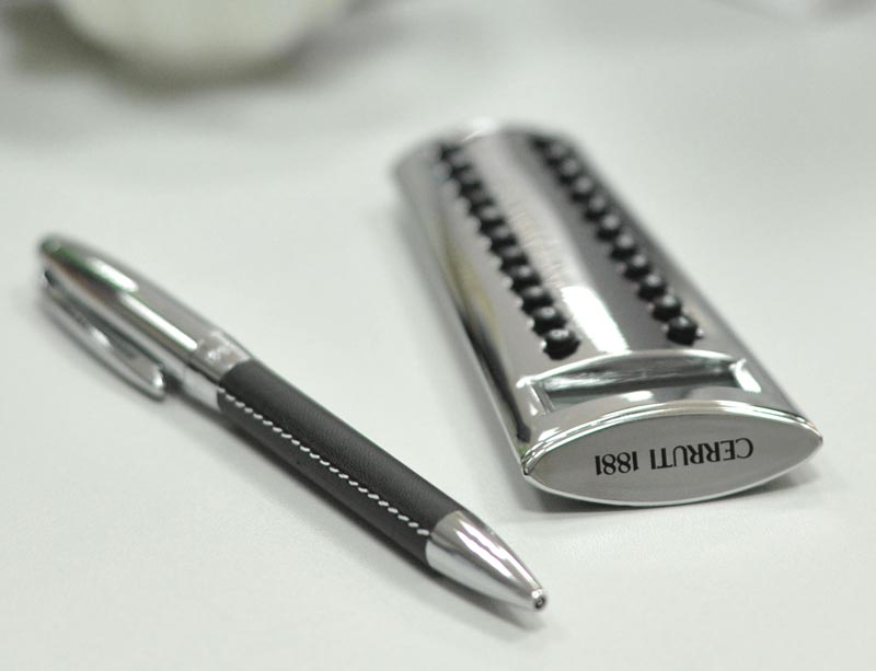 Набор (ручка, калькулятор), цвет серебристый