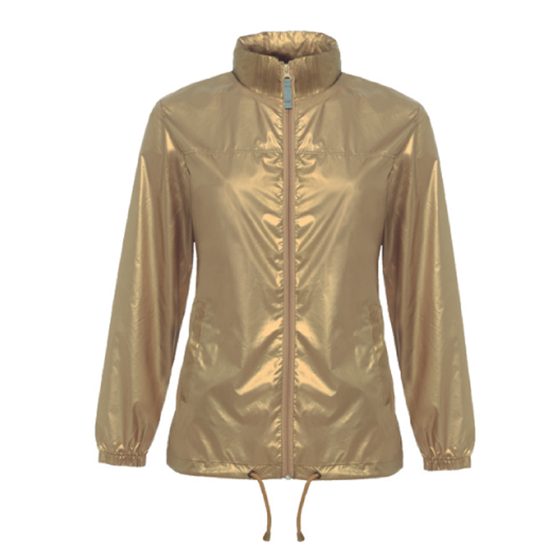 Ветровка женская Sirocco Metallic/women, цвет золотистый металлик, размер L