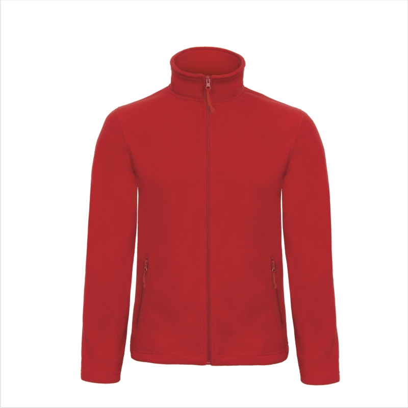 Куртка флисовая ID.501, красная/red, размер XL