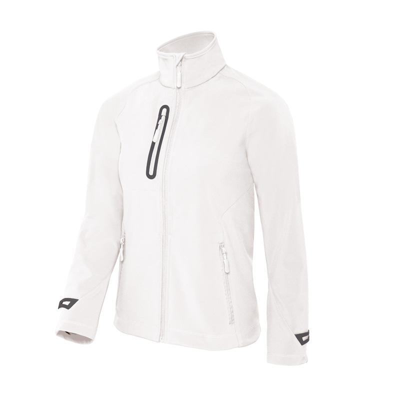 Куртка женская на молнии X-Lite Softshell/women, белая/white, размер S