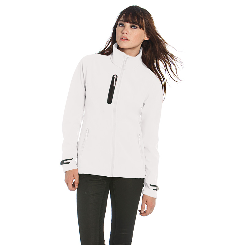 Куртка женская на молнии X-Lite Softshell/women, белая/white, размер S