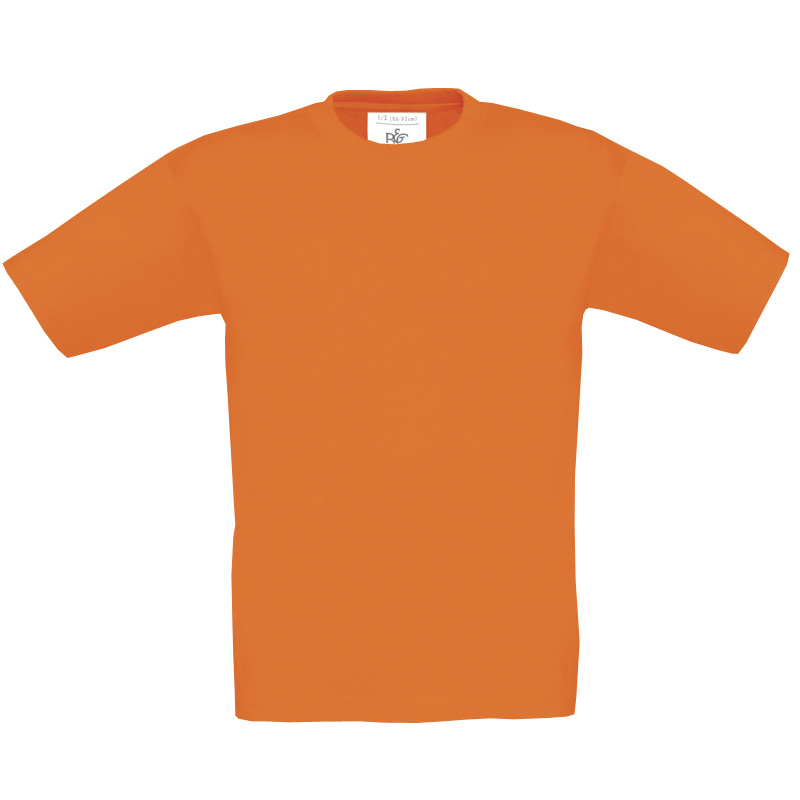 Футболка детская Exact 150/kids, цвет оранжевый, размер 9/11