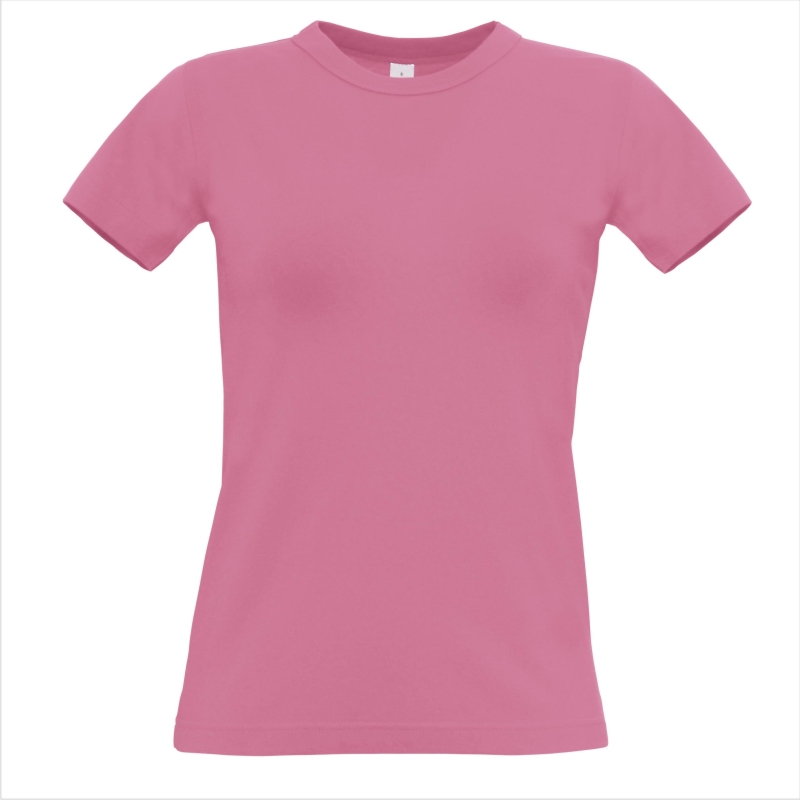 Футболка женская Exact 190/women, цвет розовый, размер M