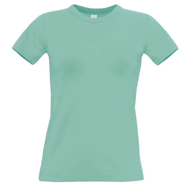 Футболка женская Exact 190/women, мятная/pixel turquoise