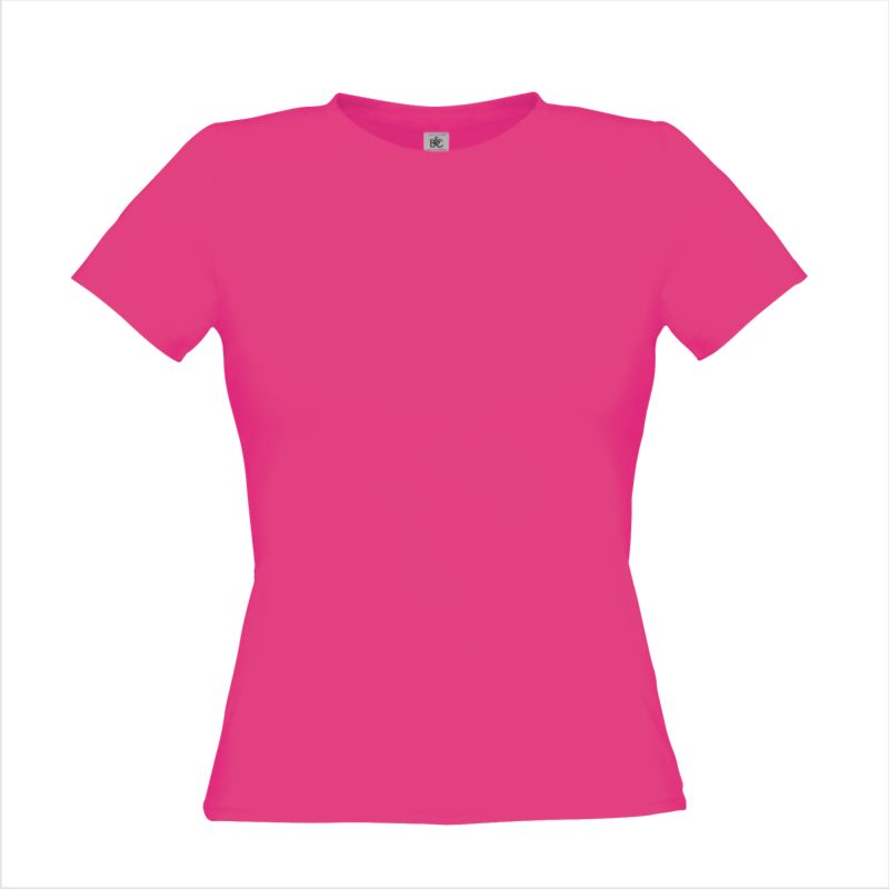 Футболка женская Women-Only PC, цвет ультрарозовый, размер L