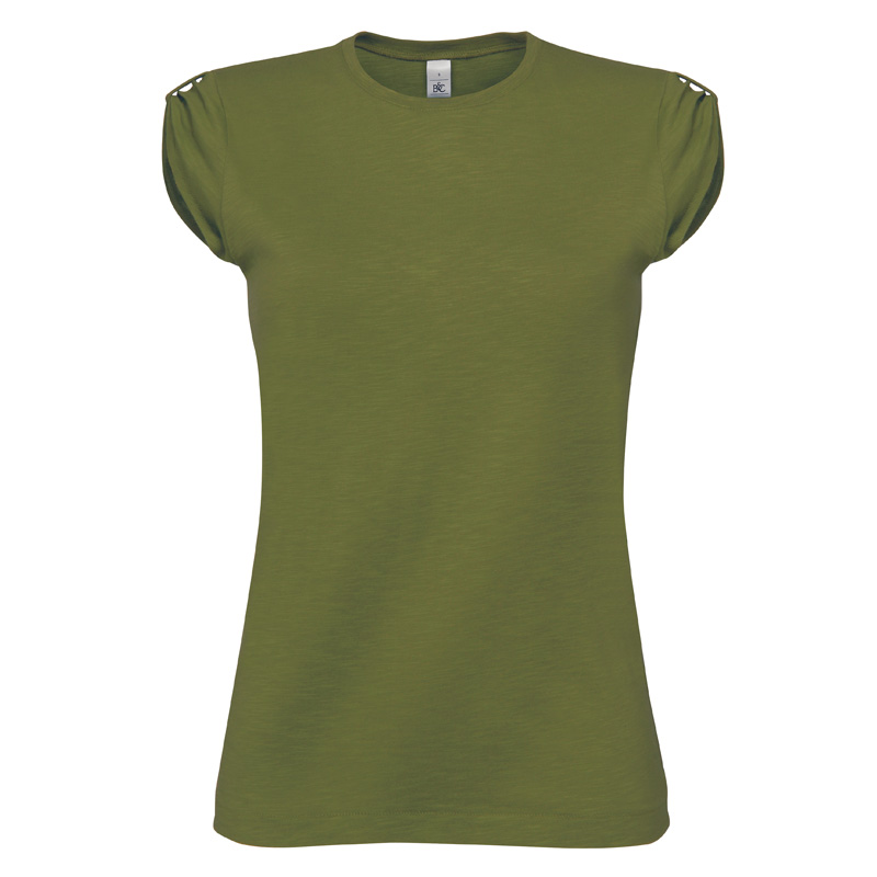 Футболка женская Too Chic/women, цвет стильный зеленый, размер XL