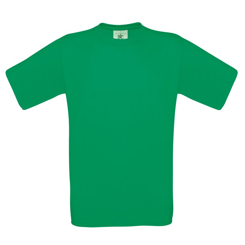 Футболка Exact 190, цвет ярко-зеленый, размер XL