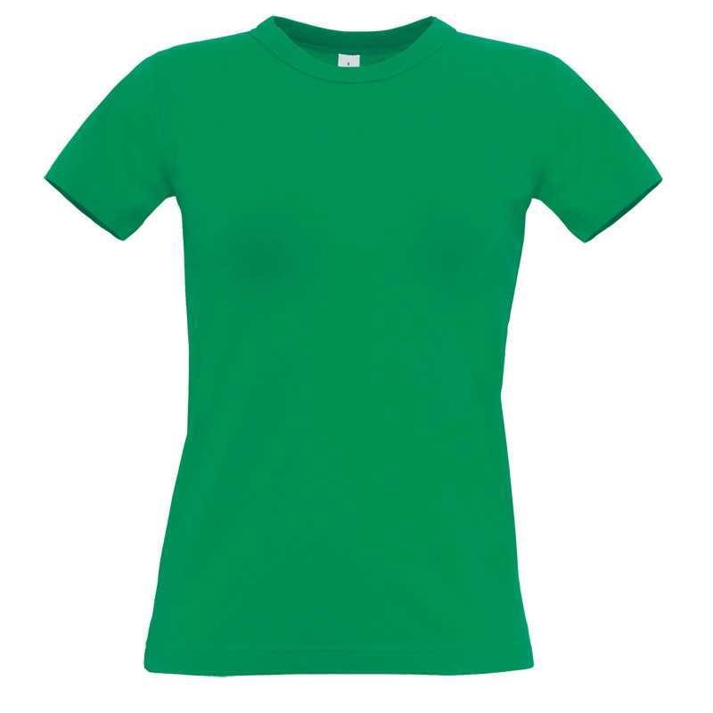 Футболка женская Exact 190/women, цвет ярко-зеленый, размер XXL