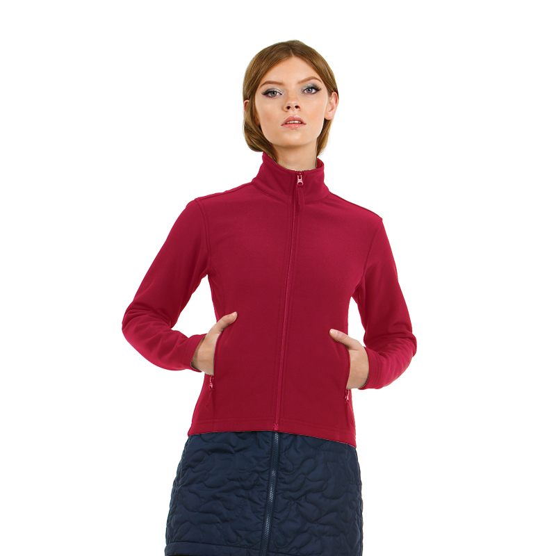 Куртка женская ID.701/women Softshell, красный/серый (red/warm grey)