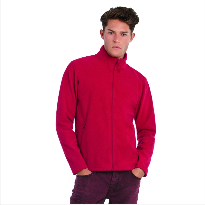 Куртка флисовая ID.501, красная/red, размер XXL