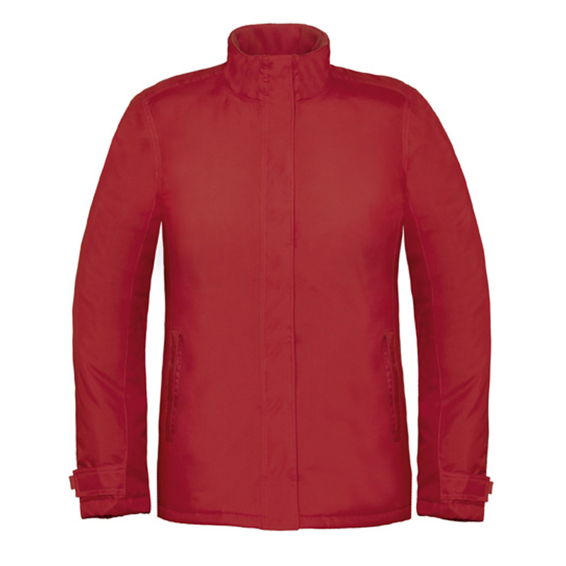 Куртка женская Real+/women, темно-красная/deep red, размер XL