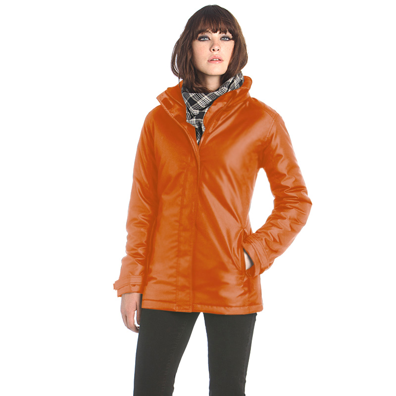 Куртка женская Real+/women, оранжевая/orange, размер M