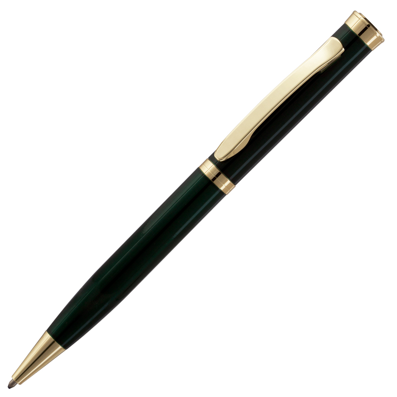Ручка металлическая "Sun", зеленый