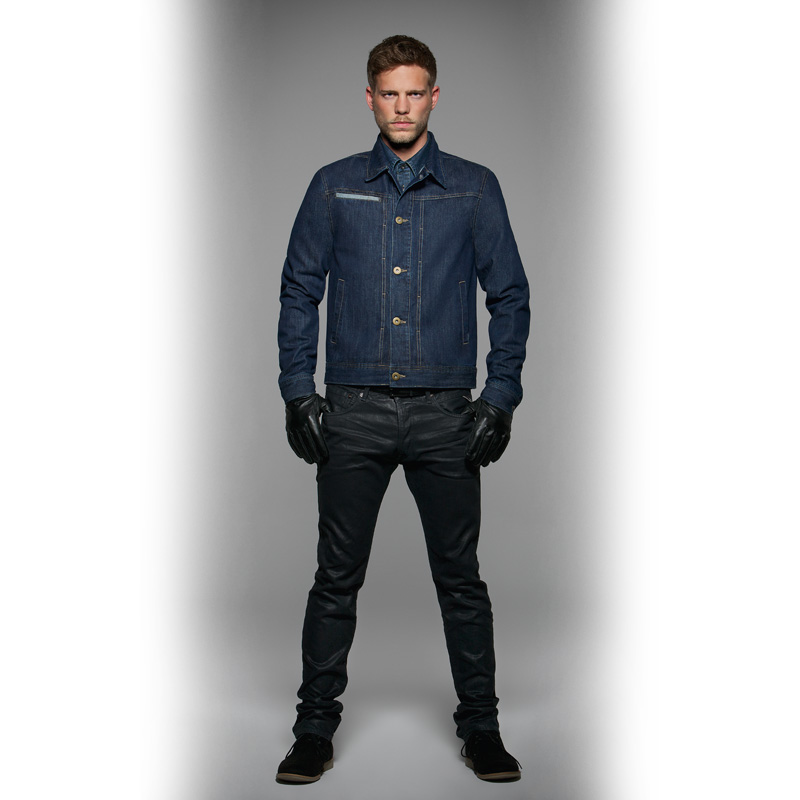 Куртка мужская DNM Frame/men, темно-синий деним/deep blue denim