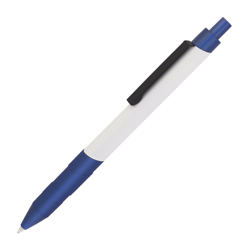 Ручка шариковая "Orlando", белый/темно-синий