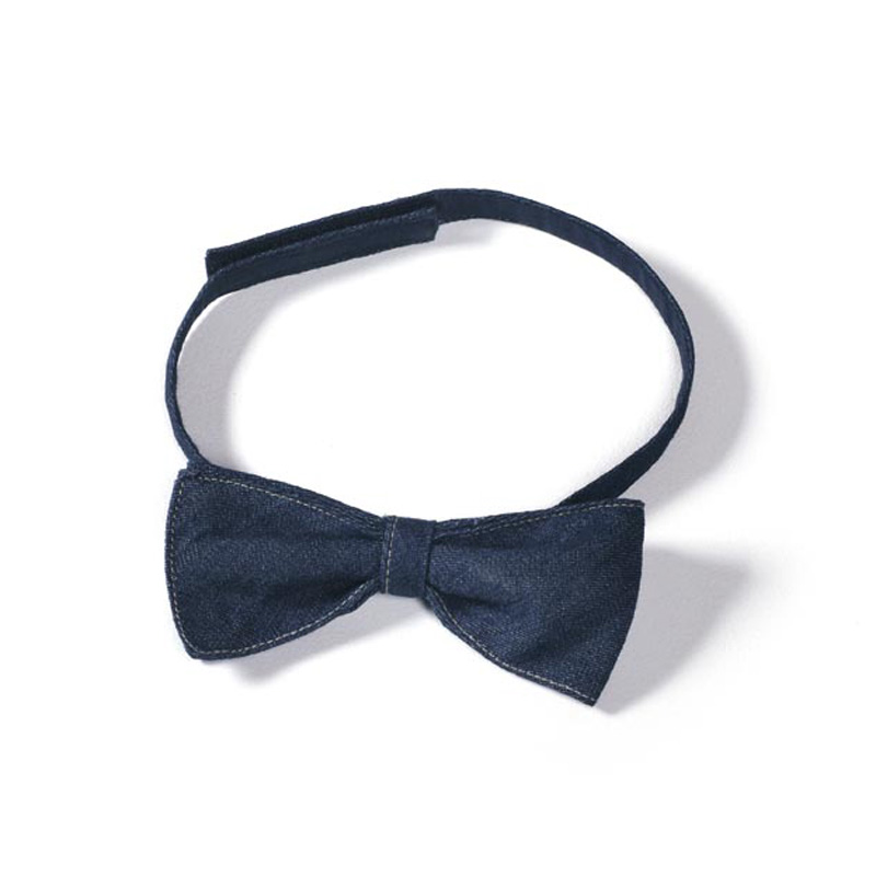 Бабочка DNM Bow Tie, темно-синий деним/deep blue denim, один размер