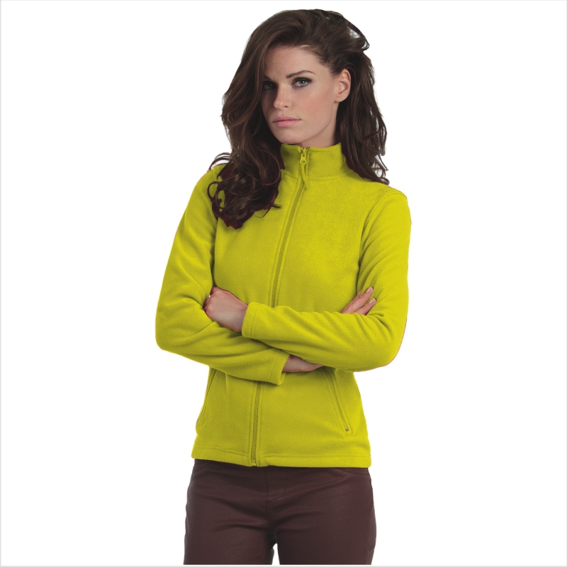 Куртка флисовая женская ID.501/women, лайм/pixel lime, размер XXL