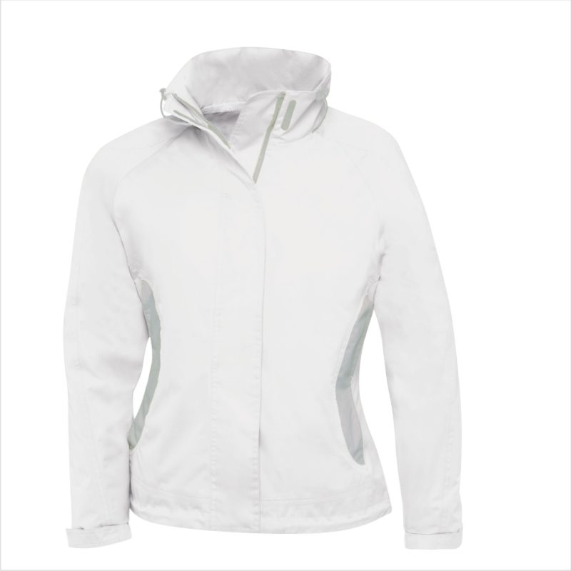 Куртка женская Sparkling/women, белая/небесно-серая, white/sky grey