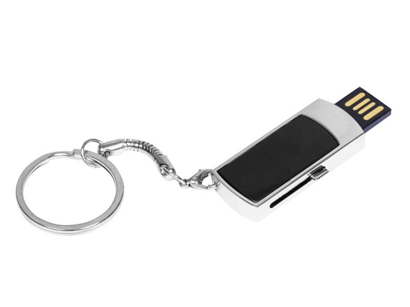 USB-флешка на 64 Гб с выдвижным механизмом и мини чипом