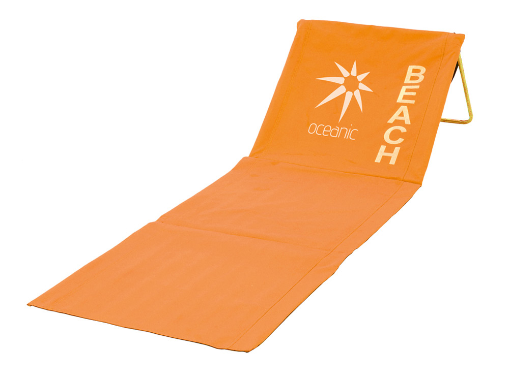 Матрац-сиденье "Palm" пляжное, оранжевый