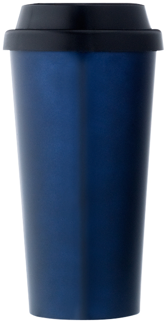 Кружка с термоизоляцией "Conroe" на 470 мл., темно-синий