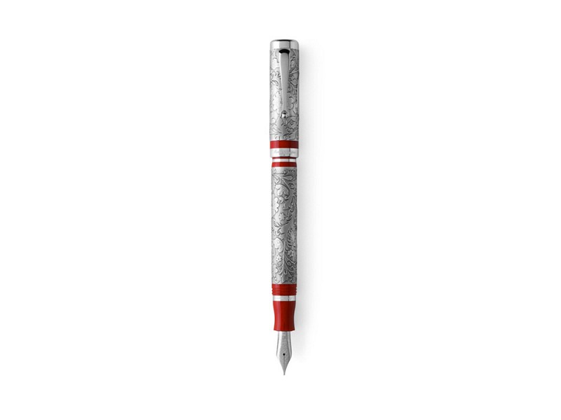 Ручка перьевая Хохлома цветы (Перо F)