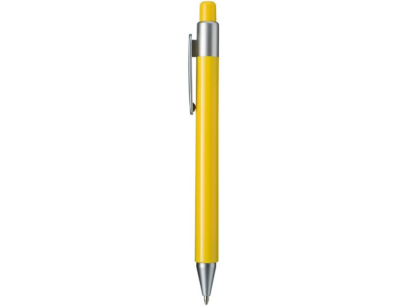Ручка шариковая "Athens" черные чернила, желтый