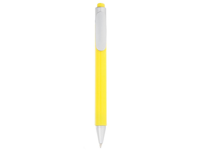 Ручка шариковая "Athens" черные чернила, желтый