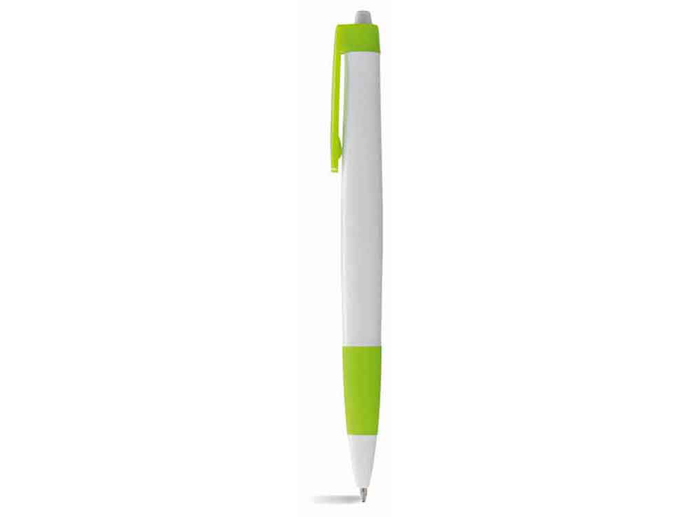 Ручка шариковая "Havana", белый/зеленое яблоко, черные чернила