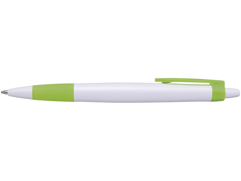 Ручка шариковая "Havana", белый/зеленое яблоко, черные чернила
