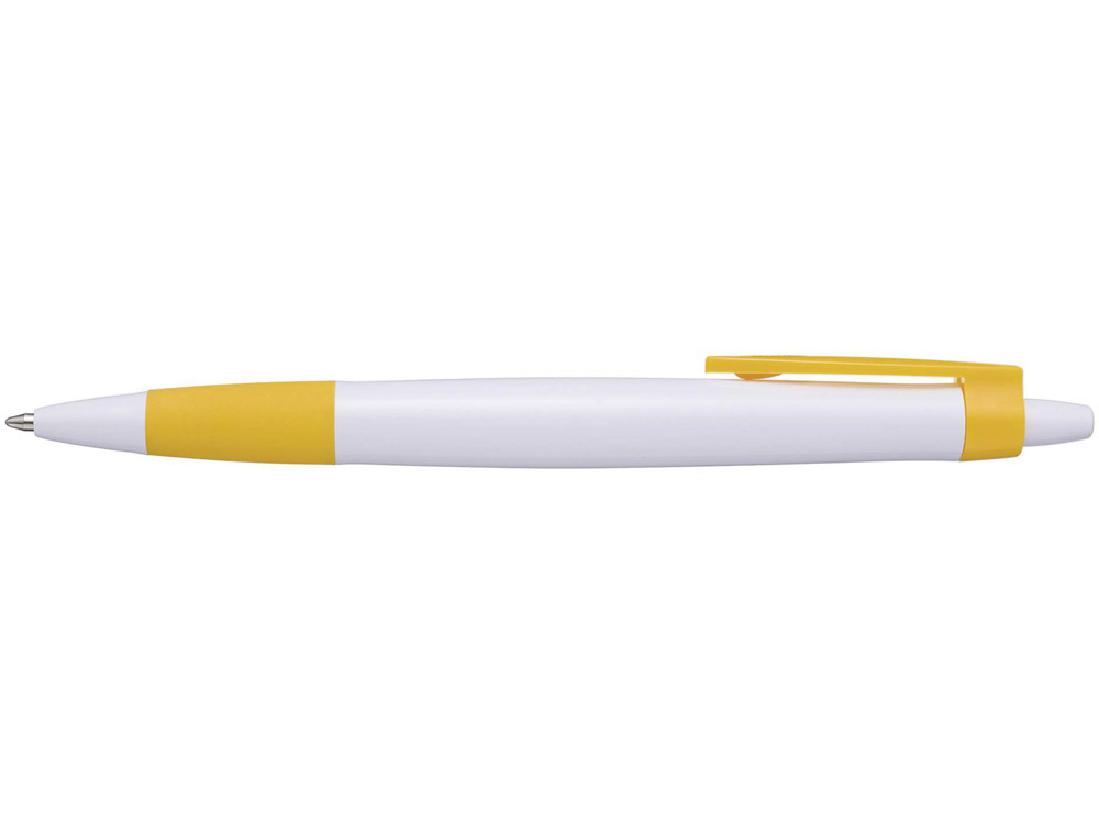 Ручка шариковая "Havana", белый/желтый, черные чернила