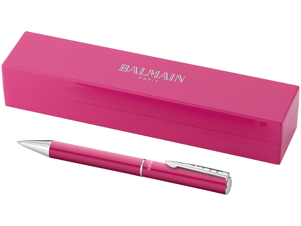 Ручка шариковая "Anncecy" в подарочной коробке, розовый, черные чернила