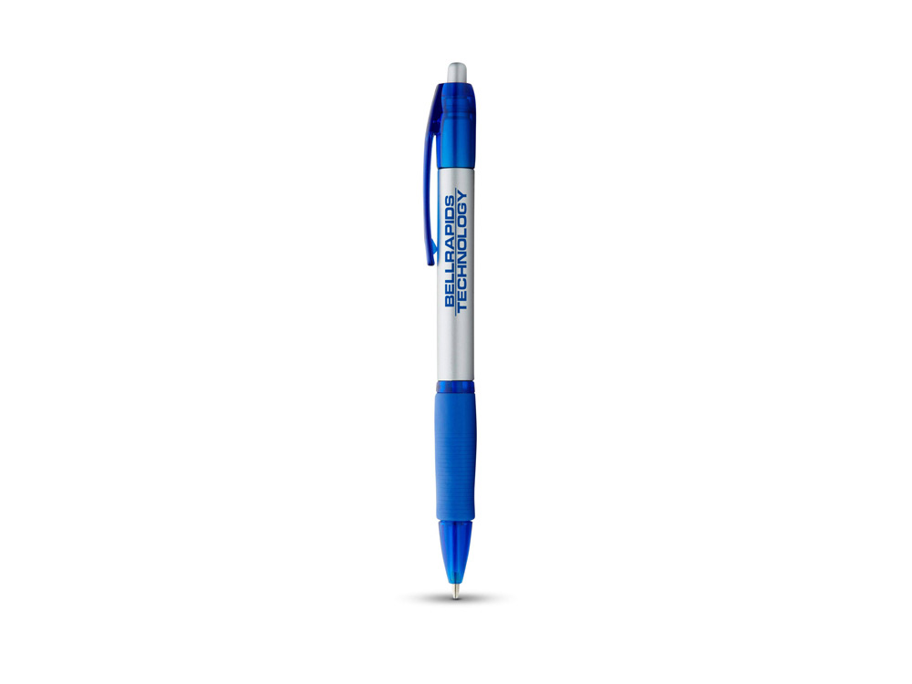 Ручка шариковая "Shelbourne", серебряный/синий, черные чернила