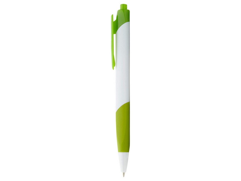 Ручка шариковая "Hawaii", белый/зеленый, черные чернила