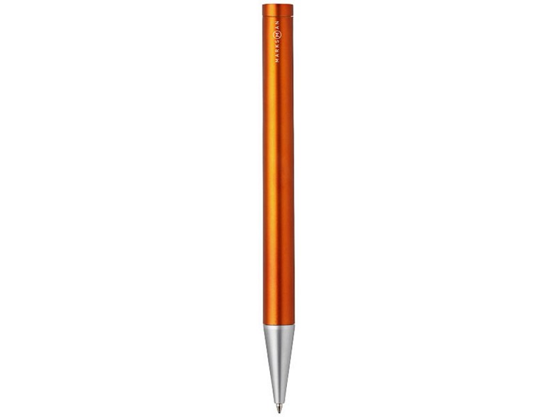 Ручка шариковая "Carve", оранжевый металлик