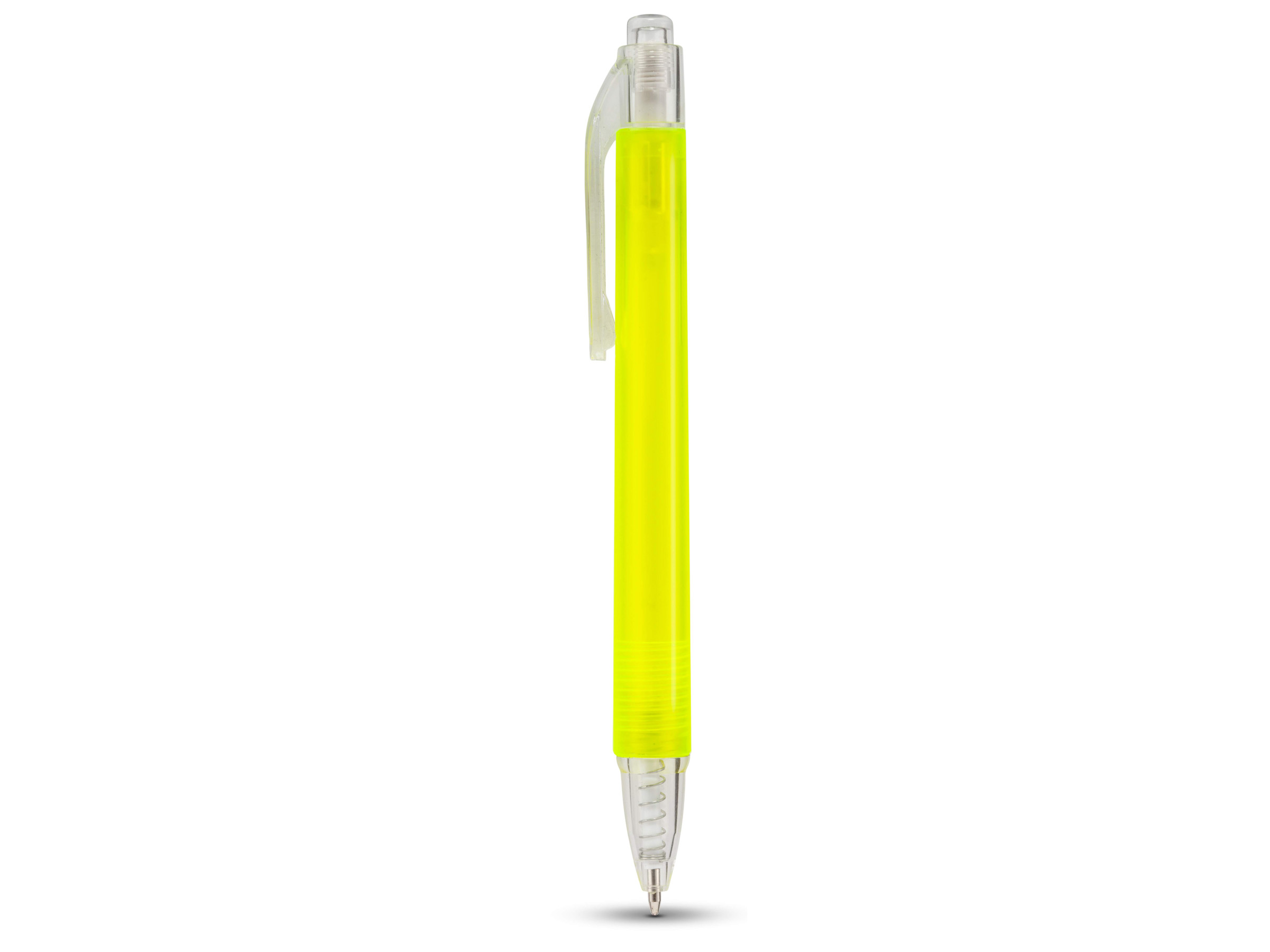 Ручка шариковая "Limon", желтый, синие чернила
