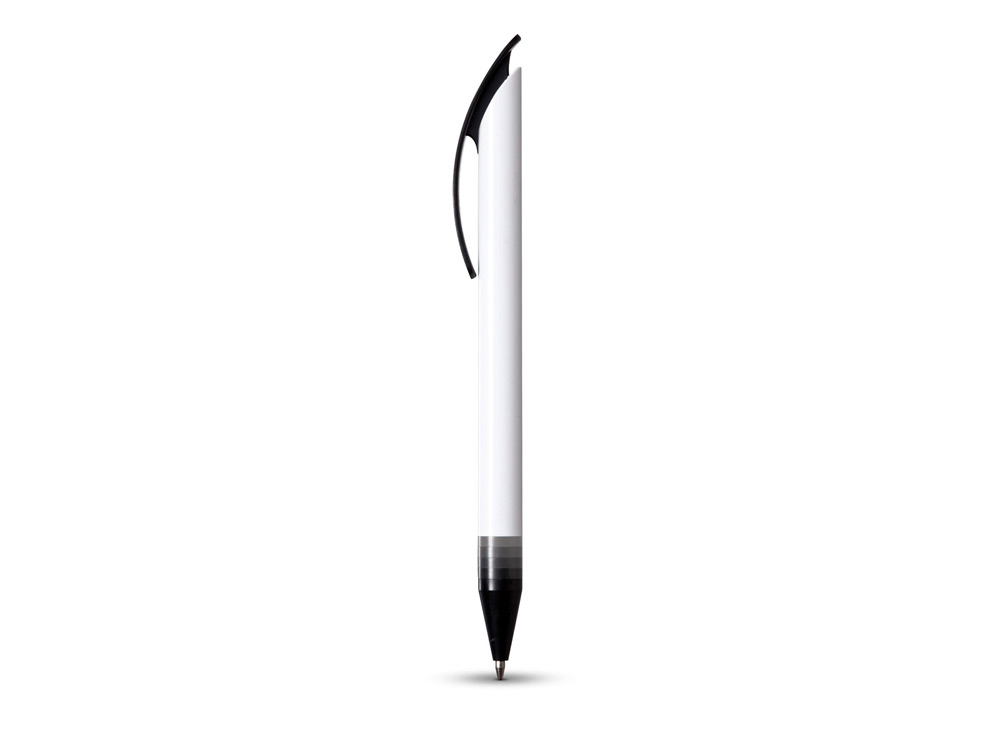 Ручка шариковая "Gradient", белый/черный, синие чернила