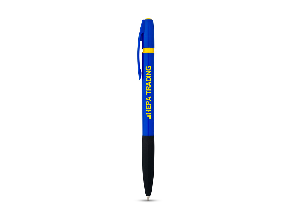 Ручка шариковая "Ansan" с восковым маркером, синий, черные чернила