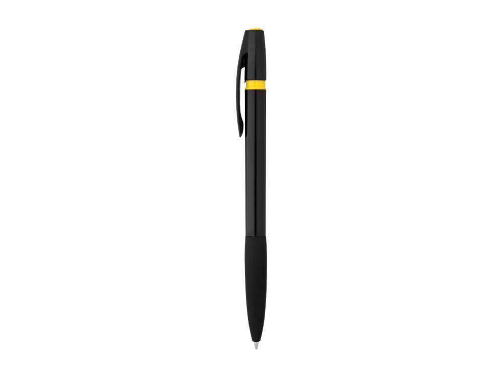 Ручка шариковая "Ansan" с восковым маркером, черный, синие чернила