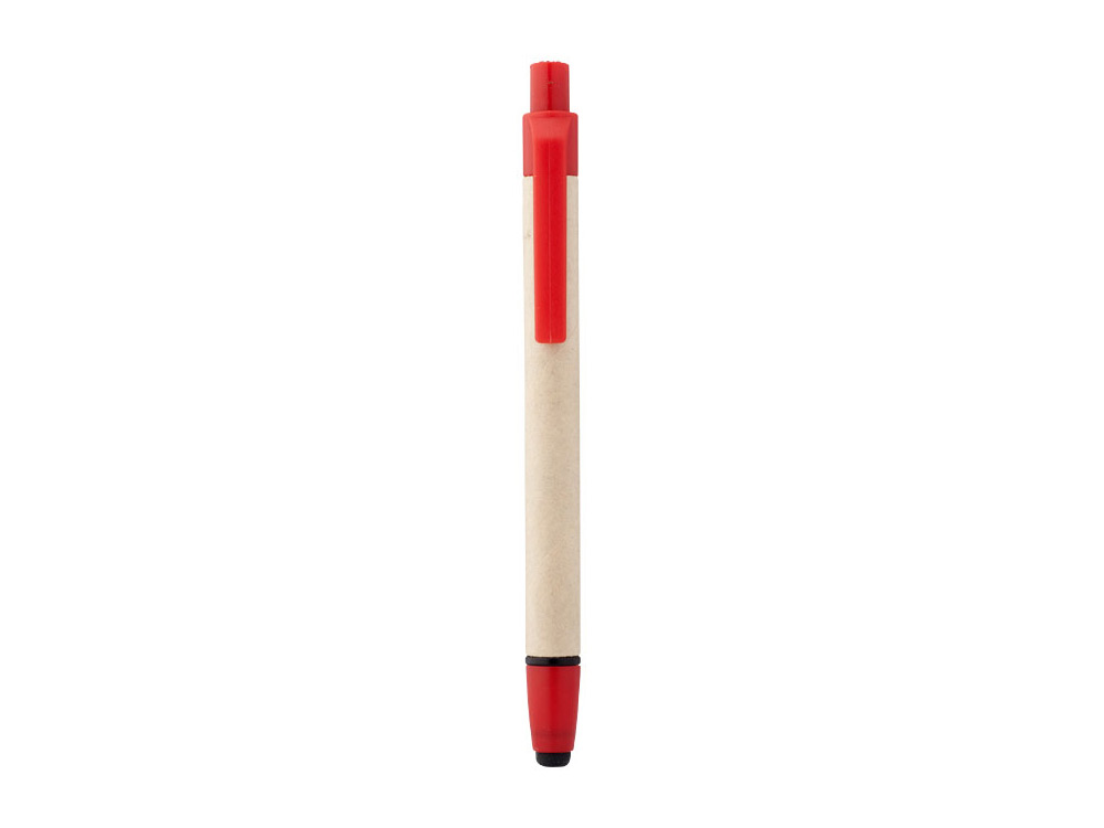 Ручка-стилус шариковая "Mini Planet", красный