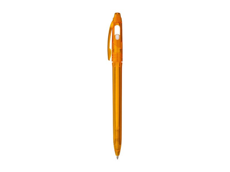 Ручка шариковая "Tahiti", оранжевый, синие чернила