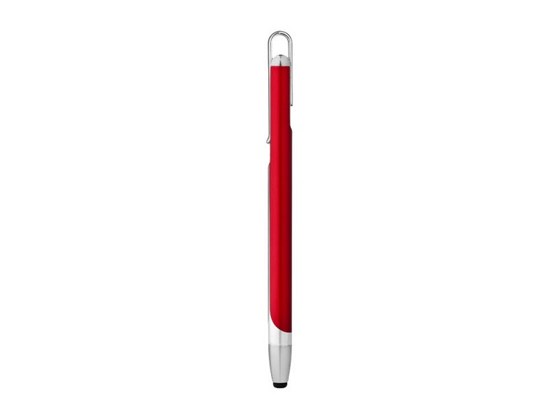 Ручка-стилус шариковая "Sansa", красный, черные чернила
