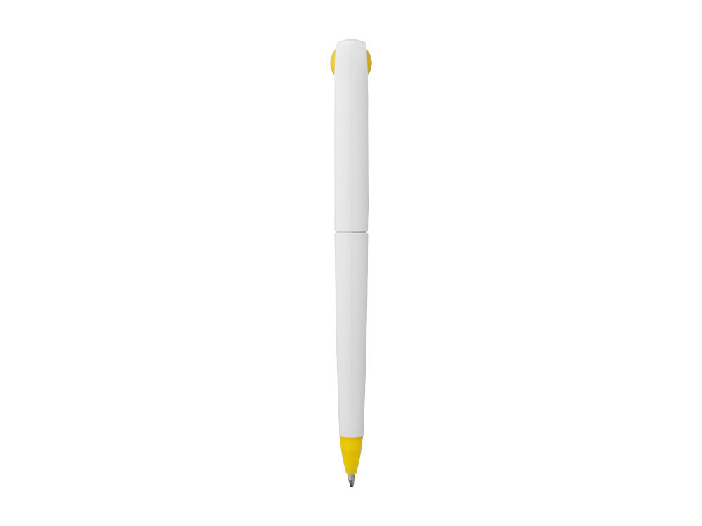 Ручка шариковая "Ammo", белый/желтый, черные чернила